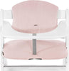 Hauck Highchair Pad Select Muslin - Mineral Rose