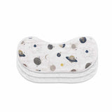 Anvi Baby Set of 3 Organic Bamboo Burp & Bib Cloth - Dreamy Space