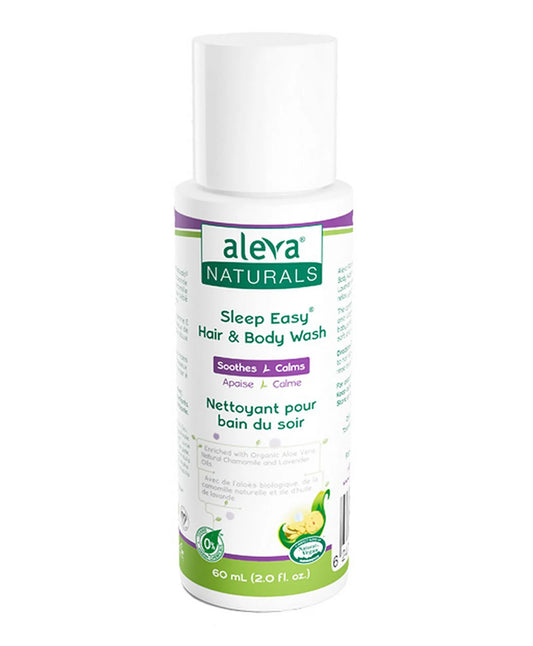 Aleva Naturals Sleep Easy Hair & Body Wash - Travel Size - 60ml