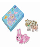 Andreu Toys 33 Pcs. Ladder Puzzles - People - Laadlee