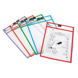 Learning Resources Write And Wipe Pockets (Set Of 5)