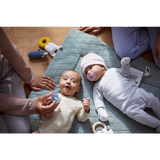 Philips Avent Curved Soother Silicone (0M - 6M)- Mixed - (Pack of 2)