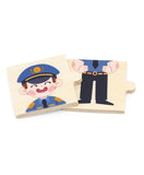 Viga Matching Profession Puzzle Set