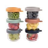 Beaba Glass Food Jar 150ml Pack of 6 - Sunrise