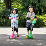Xootz Unicorn Bubble Go Scooter – White