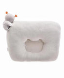 Tiny Hug Newborn Baby Breathable Flat Pillow - White