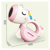 Little Bessn Unicorns Shape Bubble Gun Magical Bubble Blowing Toy