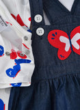 Tiny Hug Baby Clothing Set - Butterfly - Laadlee