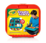 Crayola Create and Carry Case - Pack of 75 - Laadlee
