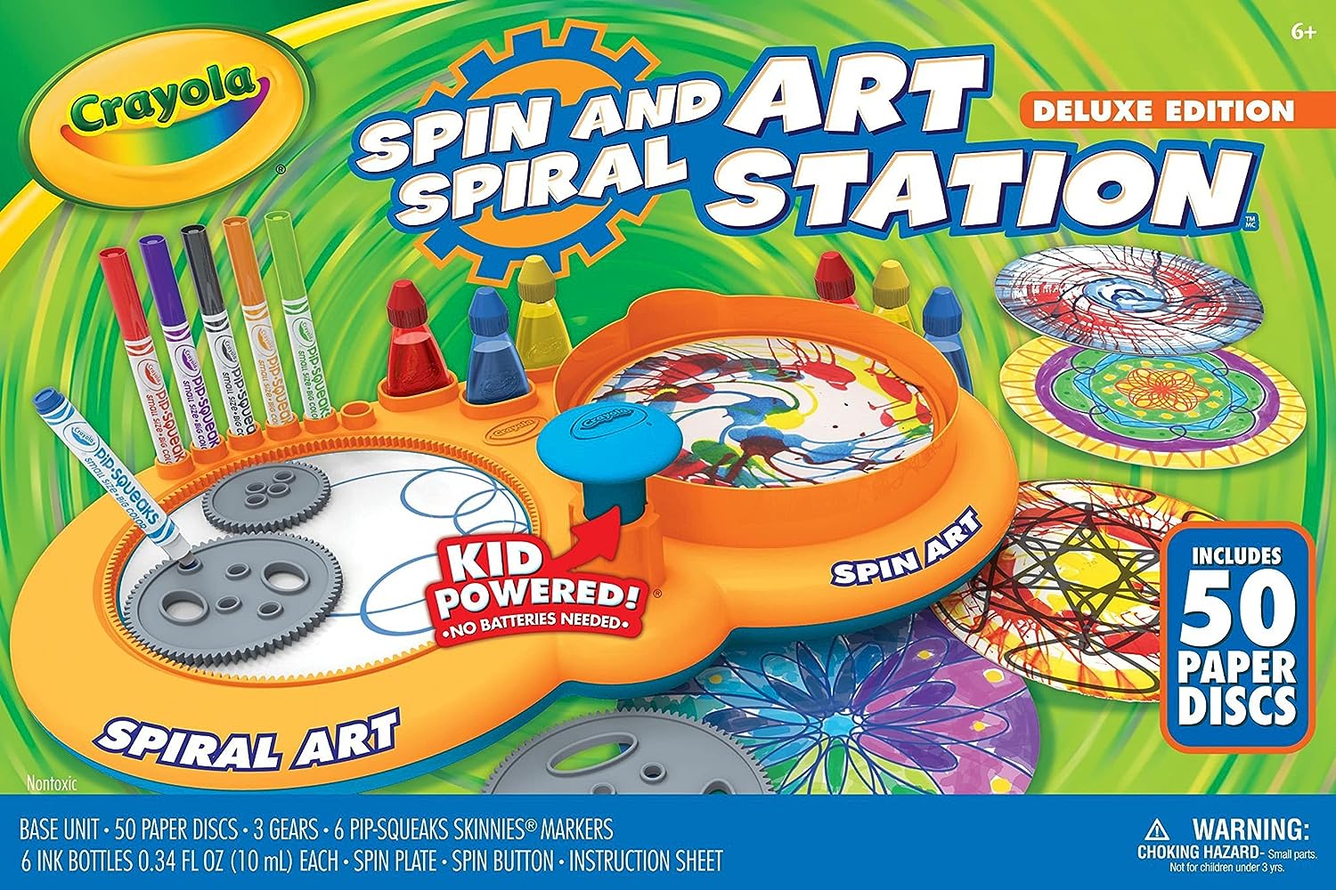 Crayola Spin and Spiral Deluxe Edition - Laadlee