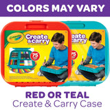 Crayola Create and Carry Case - Pack of 75 - Laadlee