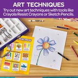 Crayola Table Top Easel Art Case for Kids - Laadlee