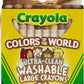 Crayola Large Washable Crayons - Pack of 24