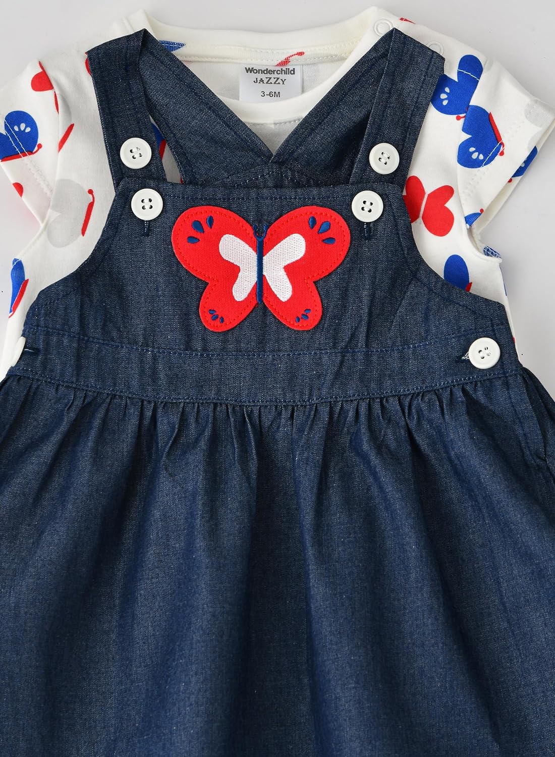 Tiny Hug Baby Clothing Set - Butterfly - Laadlee