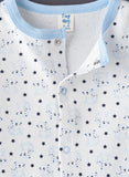 Tiny Hug Baby Sleep Suit with Mittens - Teddy Bear - Laadlee