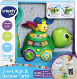 VTech 2-In-1 Push & Discover Turtle