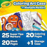 Crayola Create and Color Washable Markers - Pack of 65 - Laadlee