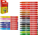Nataraj Wax Crayon 24 Colours