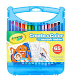Crayola Create and Color Washable Markers - Pack of 65 - Laadlee