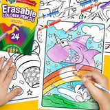 Crayola Erasable Colored Pencils - Pack of 24 - Laadlee
