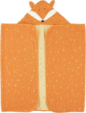 Trixie Hooded Towel - Mr. Fox (75Cm X 75Cm) - Laadlee