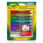 Crayola Bold Washable Glitter Glue Fiery Flecks  - Pack of 9