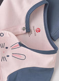 Elegant Kids Front Open Sleepsuit - Bunny - Laadlee