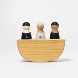 Grimm's Three in a Boat Monochrome