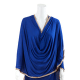 Bebitza Modal Nursing Cover - Cobalt Blue - Laadlee