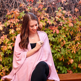 Bebitza Textured Knit Nursing Cover - Pink - Laadlee