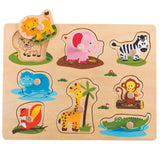 Lelin Safari Peg Puzzle