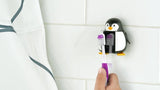Flipper Fun Animal Kids Toothbrush With Holder - Penguin