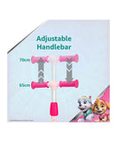 Spartan Paw Patrol 3-Wheel Light Up Scooter - Pink