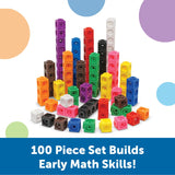 Learning Resources Mathlink Cubes, Set Of 100