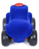 Rubbabu Little Motown Police Car - Blue