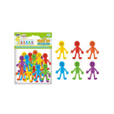 Power Joy Fidget Toy TPR Sticky Man 20pcs