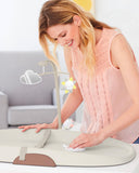 Skip Hop Nursery Style Wipe Clean Changing Pad - Oat Beige Brown