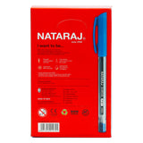 Nataraj Surfer Fine Ball Pen 0.7mm (Pack of 50) - Blue