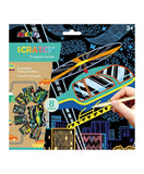 Avenir Scratch Art Kit - Transportation - Laadlee