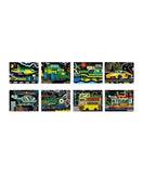 Avenir Scratch Art Kit - Transportation - Laadlee