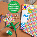 Crayola Bright Pop! Cardstock - 25 Sheets - Laadlee