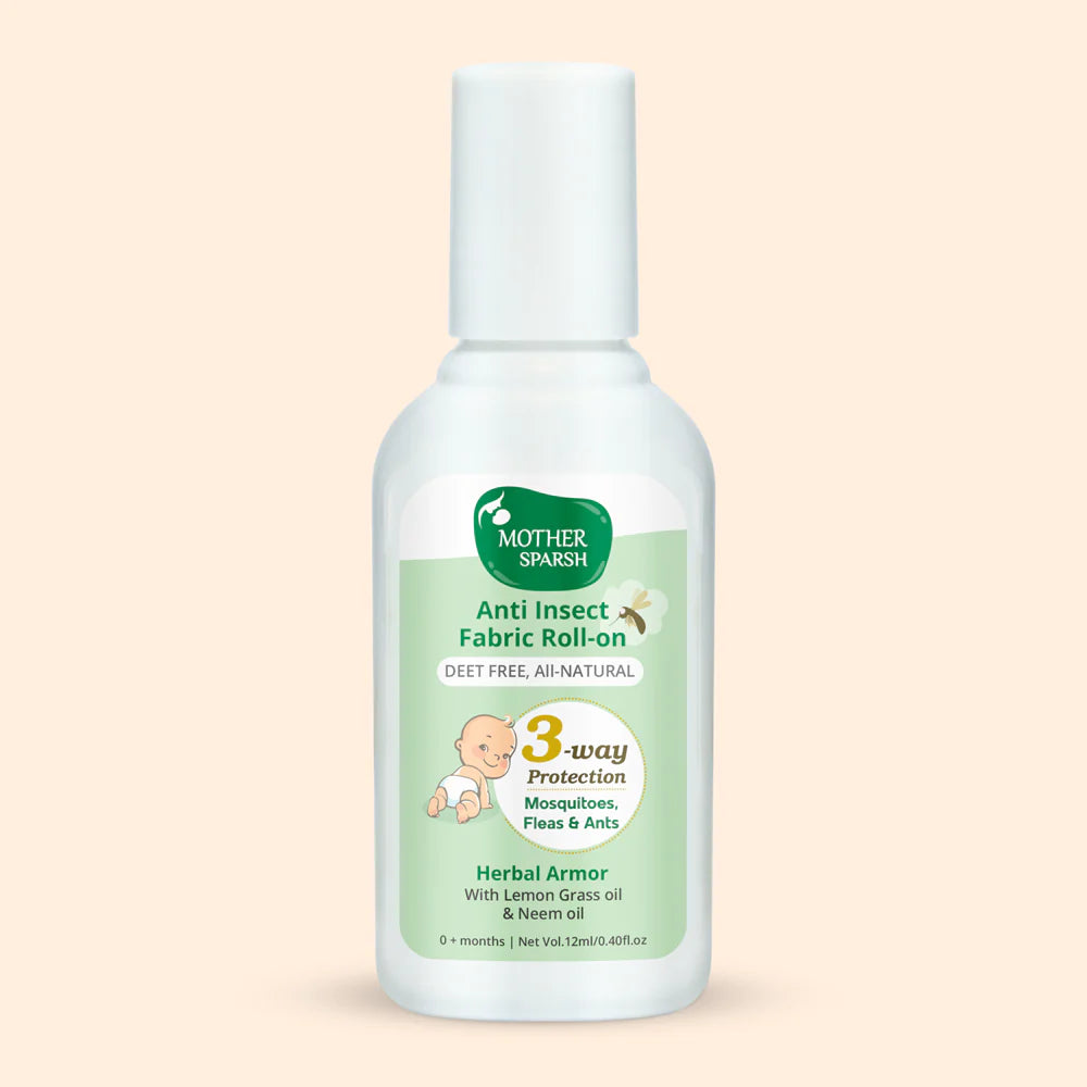 Mother Sparsh Anti Insect Fabric Roll-On - 12ml - Laadlee