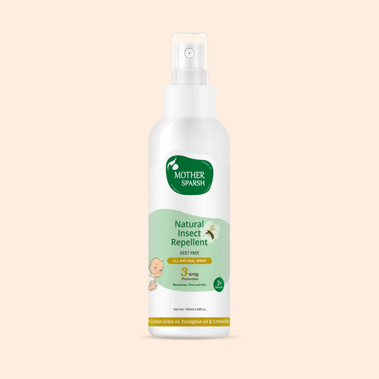 Mother Sparsh Natural Insect Repellent for Babies - 100ml - Laadlee