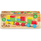 Addo Woodlets Wooden Stacking Trains