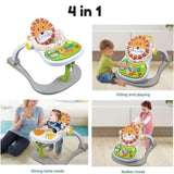 Little Angel Baby Activity Walker with Music and Learning Center - Elephant