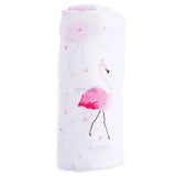 Anvi Baby Muslin Swaddle Wrap - Flamingo