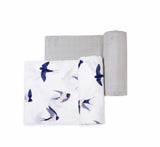 Anvi Baby Set Swaddle - The Swallow