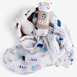 Anvi Baby Muslin Swaddle Wrap - Leaf Out