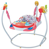 Little Angel Baby Jumper Bouncer with Music & Play Tray - Pink