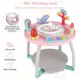 Little Angel Baby Activity Jumper 5-in-1 Center & Learning Table -White